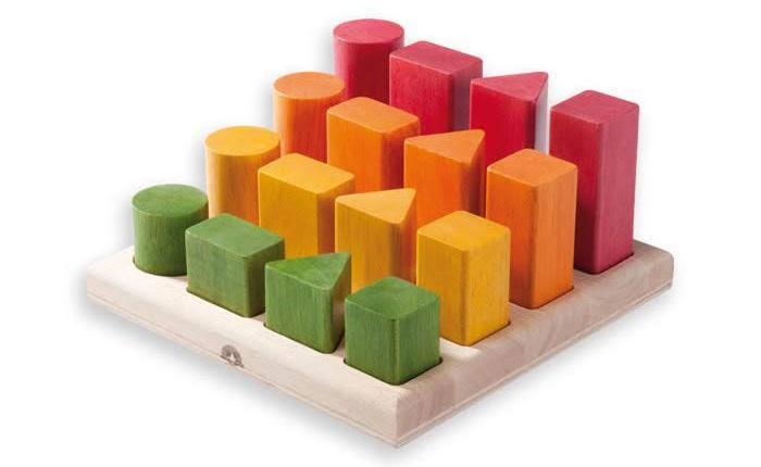 El tablero de secuencias y colores del método Montessori